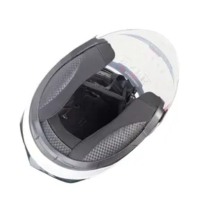 Chất Lượng Cao Bốn Mùa Phổ Mũ Bảo Hiểm Ngoài Trời Đi Xe Đôi Visor An Toàn Nửa Mặt Xe Máy Mũ Bảo Hiểm - Product Image 5