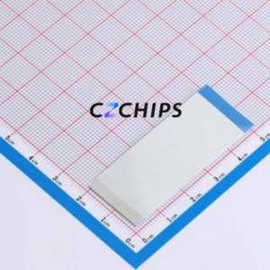 HX FFC-0.5-38P-50mm F FFC Cable (Flexible Flat Cable) P=0.5mm Connector 38P 0.5mm 0.3mm Reverse - Product Image 2