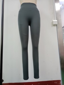 Logo 2025 personalizzato morbido e burroso alto Wais allineare Leggings da Yoga pantaloni attillati da donna per Leggings da corsa atletici - Product Image 4