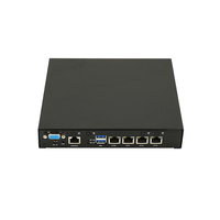 Mini routeur pare-feu avec 4 ports J1900 Pfsense Mini PC double LAN J1900 4Lans passerelle pare-feu appareil réseau