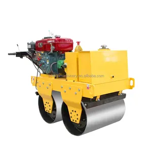 Hand-push Double Drum 500kg Small Body Asphalt Road Roller Compactor