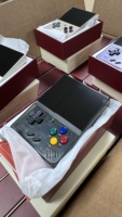 64G Noir Miyoo Mini Plus Rétro Lecteur De Poche 3.5 Pouces Portable Console De Jeu Vidéo Arc Linux Système Pocket V2 V3 Poche Cadeau
