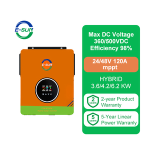 ESUN 3.6KW 4.2KW 6.2KW Onduleurs solaires hybrides 3.6KW 24V hors réseau 4.2KW 6.2KW 48V ESUN346 Nous avons lancé plusieurs onduleurs de puissance - Product Image 3