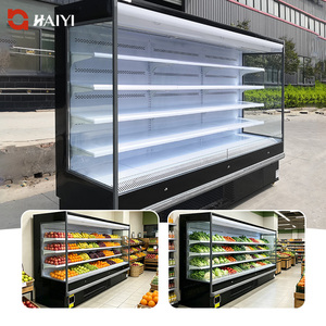 Refrigerador Comercial de Acero Inoxidable de Una Sola Temperatura con Múltiples Niveles, Exhibidor Abierto, Enfriamiento por Aire, Estantes Ajustables - Product Image 3