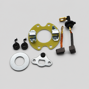 Motorrad Anlasser Bürstenset Kohlebürsten für GY6 125 150cc AGILITY125 Kupfer-Kohlebürsten - Product Image 3