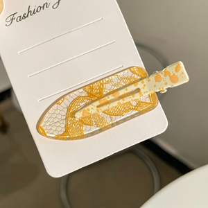 QianJin toptan sevimli kore tarzı plastik saç klipleri kızlar için renkli yapış saç tokalarım fabrika kaynağı - Product Image 5