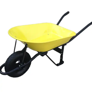 निर्माण स्थल सामग्री परिवहन के लिए भारी शुल्क यूनिहैंड कार्ट्स ऑल-टेरियल सिंगल व्हील डिजाइन ट्रॉली - Product Image 4