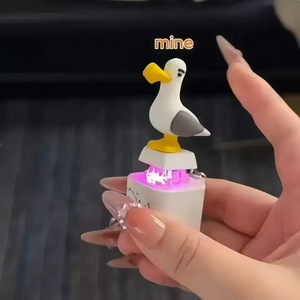 Colgante Electrónico Interactivo con Teclado, Luz y Sonido, Activado por Voz, Diseño Creativo de Pájaro, para Aliviar el Estrés, de Plástico, para Venta Transfronteriza - Product Image 3