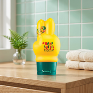 Crema de mantequilla de manos antienvejecimiento para blanquear la piel Hongik con minerales de extracto de mango de manzana e infusión de hierbas certificada SGS - Product Image 3
