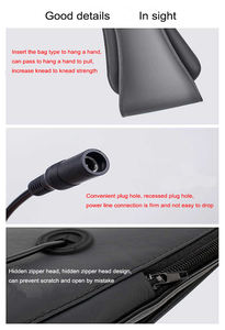 Jinboyang a basso prezzo a forma di U elettrico collo e spalla massaggiatore per il collo del corpo posteriore massaggiatore con DC 12V - Product Image 2