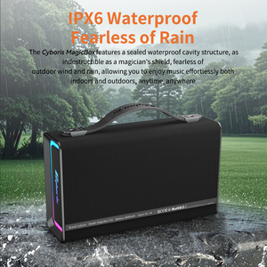 Caixa de Som Portátil Bluetooth 100W, Alto-falante Sem Fio à Prova d'Água IPX6 com Subwoofer e Suporte para Cartão TF, AUX, TWS - Product Image 4