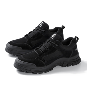 รองเท้าเซฟตี้ป้องกันการกระแทก ป้องกันการเจาะทะลุ สำหรับผู้ชาย พื้นรองเท้าแข็ง ทนทานต่อการสึกหรอ - Product Image 2