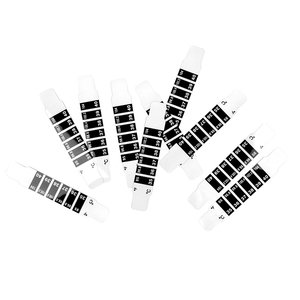 Hai quy mô feverscan Sticker ngay lập tức đọc sốt thử nghiệm tinh thể lỏng Dải nhiệt kế trán - Product Image 1