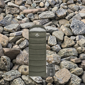 ถุงนอนคู่คุณภาพสูงสำหรับฤดูหนาวสำหรับคู่รัก ใช้กลางแจ้ง พร้อมหมอน <span class=keywords><strong>2</strong></span> ใบ - Product Image 4