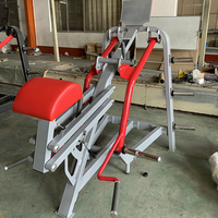 Appareil de musculation professionnel à charge libre pour l'exercice du dos – Machine à ramer T-Bar
