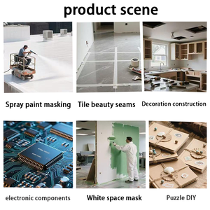 Ô Tô Sơn Nhiệm Vụ Nặng Nề Tự Dính Cao Su Mặt Nạ Băng Cuộn Mạnh Mẽ UV Chống Cảnh Báo Họa Sĩ Băng - Product Image 5