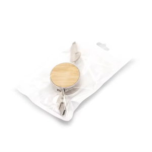 3-in-1มัลติฟังก์ชันไม้<span class=keywords><strong>ไผ่</strong></span>และข้าวสาลี platycodon พับเก็บได้สองอินพุตสายชาร์จ USB Type-C พร้อมไฟ LED และโลโก้ที่กำหนดเอง - Product Image 4