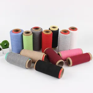 Low Price NE 16/1 20/1 24/1 28/1 Open End Recycled Cotton Blended Socks Yarn For Socks Machine