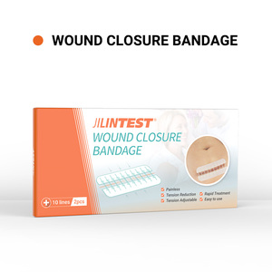 Bandes adhésives de réparation de lacerations avec fermeture éclair, sutures invisibles sans douleur, bandages adhésifs pour fermeture d'urgence des plaies, 10 lignes populaires - Product Image 4