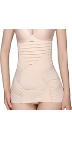 Recortador adelgazante de cintura 3 en 1 después de la cirugía, carpeta Abdominal, nailon Spandex para alivio lumbar pélvico, <span class=keywords><strong>faja</strong></span> de recuperación de cesárea - Product Image 5