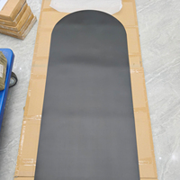 Tapis de yoga en caoutchouc PU 183*68cm 4,5/5mm, surface PU ultra antidérapante et base en caoutchouc naturel, tapis de sport pour la maison, la salle de sport et le Pilates