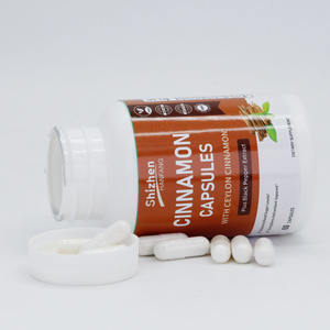 Cápsulas De Glicose Cardiovascular Metabólica Casca De Canela 10:1 Extrato De Água Cromo Folhas Ácido Aspártico Extrato De Pimenta Juba De Leão - Product Image 6