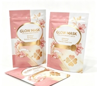Sachet alimentaire stérilisable personnalisé avec fenêtre transparente, refermable, en MOPP/VMPET/PE, pour viande séchée, qualité alimentaire