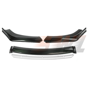 Montaggio segmentato Spoiler anteriore universale labbro anteriore materiale ABS pala anteriore <span class=keywords><strong>kit</strong></span> carrozzeria per la modifica universale auto - Product Image 6