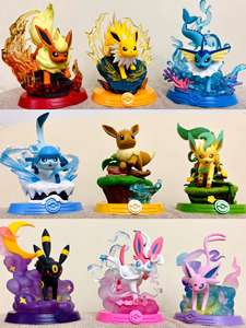 ฟันิซึม โปเกมอน พิคาชู และเพื่อนๆ กล่องสุ่ม ของสะสม ตุ๊กตาเซอร์ไพรส์ ของตกแต่ง ของเล่นแอคชั่นฟิกเกอร์ กล่องปริศนา - Product Image 6