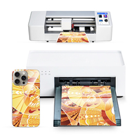 Intellint Mobile Sublimation Thermique Photo Imprimante Mini Téléphone Portable Retour Peau Film Cutter Traceur Machine