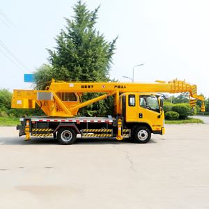 Giá thấp hoàn toàn thủy lực xe tải gắn cẩu di động Telescopic Boom gắn cẩu xe tải máy để bán - Product Image 6