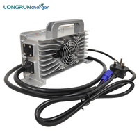 Chargeur Longrun Q2-1400 1400W Max, coque en aluminium, chargeur rapide, design pliable, câble rétractable, indice de protection IP66, efficacité >95%
