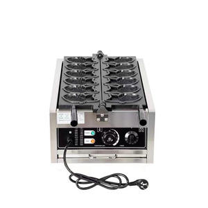 Machine à gaufres électrique commerciale en forme de poisson, mini <span class=keywords><strong>gaufrier</strong></span>, boule de taiyaki, brochettes à gaufres, machine à gaufres en bâton - Product Image 5