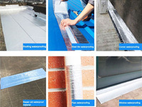 Ruban en caoutchouc butyle résistant aux intempéries et aux UV pour la réparation des fuites et l'étanchéité des joints de toiture, idéal pour les fabricants industriels.