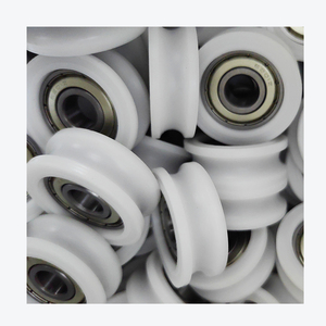 Roda Plástica em U, Material POM <span class=keywords><strong>Nylon</strong></span> PA66, Baixo Ruído, Resistente ao Desgaste, Polia com Deslizamento Suave - Product Image 6