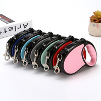 Correa Retráctil Automática de Nylon para Perros, Correa de Plástico para Mascotas, Cuerda de Tracción, con Logotipo Personalizado, Venta al Por Mayor