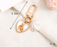 Porte-clés vintage élégant pour fille, sac à main avec pendentif en métal pour casque, sac à main pour écouteurs, accessoires, cadeau
