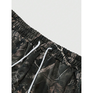 Pantalones Casuales con Estampado de Ramas a la Moda, Estilo Hip-Hop, Pierna Ancha, Versátiles, Novedad para Comercio Exterior Transfronterizo - Product Image 3