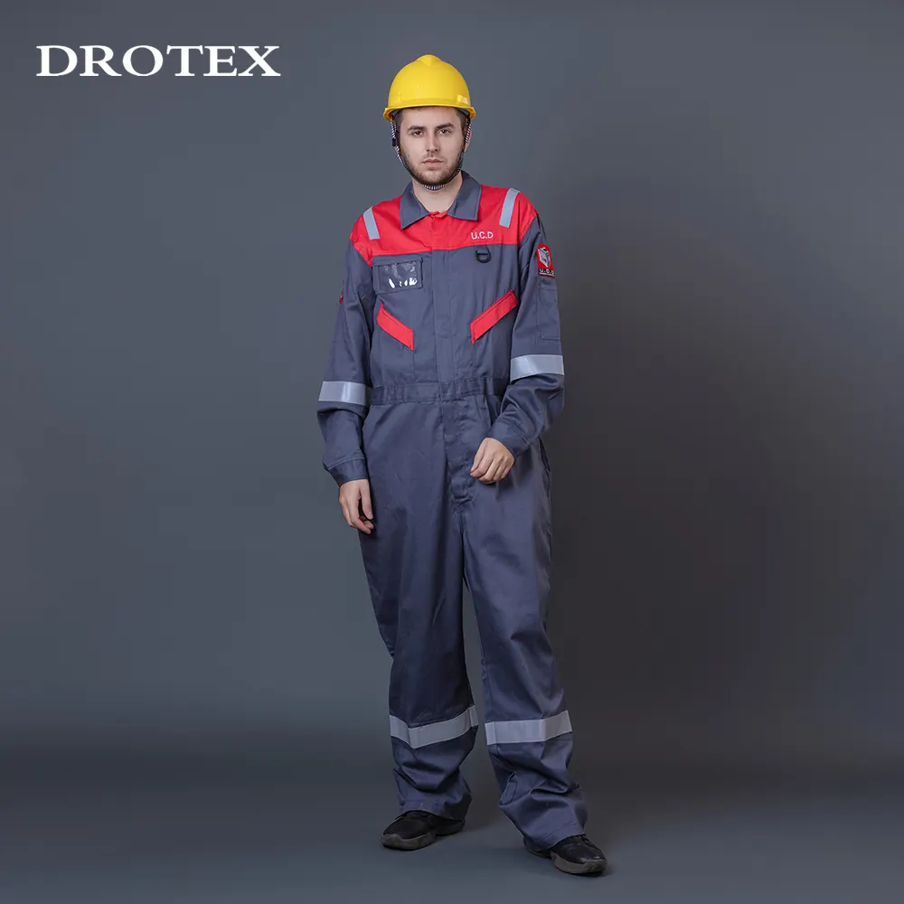 Fire Resistant Safety Clothing XXXL Work Wear Clothes Oil Refinery Coal Mine Workwear Uniform Fireproof Protective Coverall