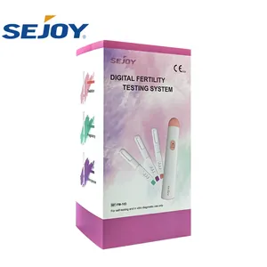 Sejoy kit de prueba de fertilidad tira de prueba de ovulación izquierda kit de prueba de ovulación de orina