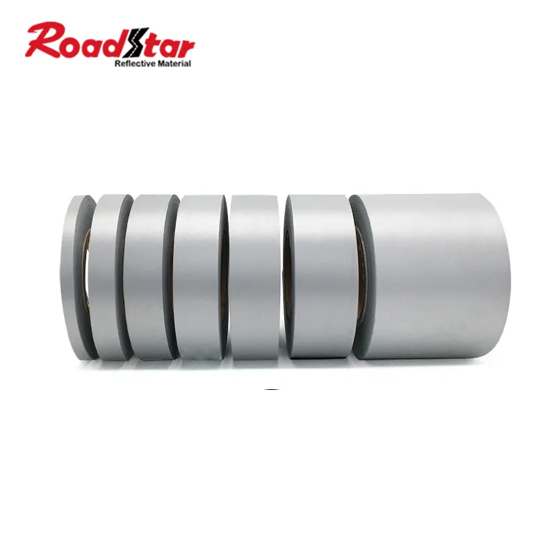 5 cm × 100 m/Rolle retro silber reflektionsband TC silber reflektierender Stoff reflektionsband für Kleidung