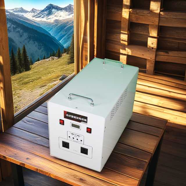 External Battery 2kw Self Generating Solar Power System and Portable 2000w Solar Power Generator System