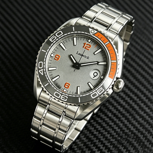 Luxury OMEGAT Men's Sport <strong>Orange</strong> Classic <strong>Dive</strong> Night Light Calendar Commuting Outdoor Fully Automatic Mechanical <strong>Watch</strong> - Product Image 2