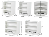 Ensembles de stands de magasin en acier et en bois personnalisables, comptoir de caisse de supermarché, comptoir de caisse, table de caissier pour utilisation en magasin de détail