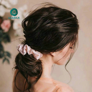 उच्च गुणवत्ता वाले लोचदार रबर बैंड स्क्रैचकी सहायक 16 मिमी ठोस रंग 100% शहतूत के लिए - Product Image 3