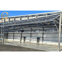 Entrepôt en structure métallique préfabriquée durable, bâtiment à ossature métallique pour hangar d'avions et stockage