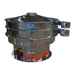 Criba Vibratoria Rotatoria de Acero Inoxidable de Una Sola Capa Dahan para Polvo Plástico, Galletas y Harina - Product Image 2