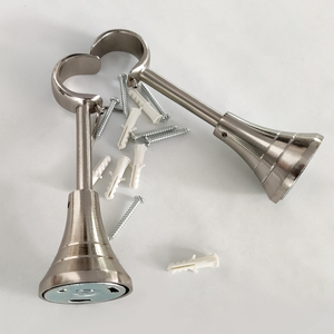 Thanh Lịch Và Tối Giản Chất Lượng Cao Có Thể Điều Chỉnh Kim Loại Rèm Rod Cực Chân Đế Thiết Kế Hiện Đại Phong Cách Rèm Rod Chủ - Product Image 3