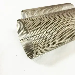 63mm diameter 1.5mm hole 304 Stainless steel perforated tube