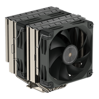 COOLLEO Etian P60T V3 Gary 6 Phare 6 Caloducs Utilisation de l'ordinateur Refroidisseur d'air CPU Refroidissement LGA115X/1200/1700/1851 AMD Ryzen AM4/5